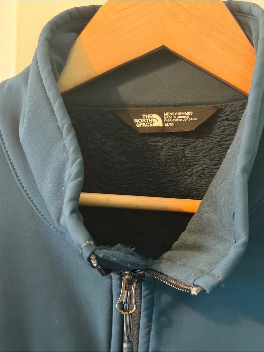The North Face Apex Chromium Thermal Jacket Men’s M Blue Gray Fleece